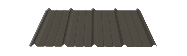 Metal roofing panel G-Rib